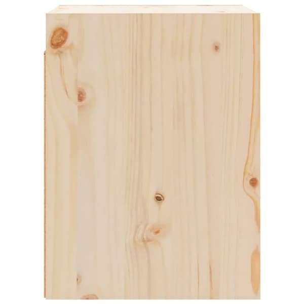 vidaXL Veggskap 30x30x40 cm heltre furu