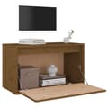 Miniatyrbild 5 av 11: vidaXL Väggskåp honungsbrun 60x30x35 cm massiv furu