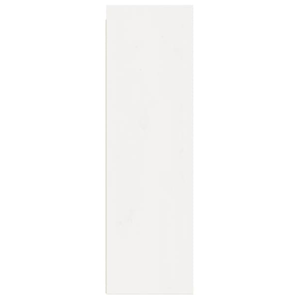 vidaXL vægskabe 2 stk. 30x30x100 cm massivt fyrretræ hvid