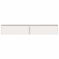 Miniatyrbilde 6 av 11: vidaXL Veggskap 2 stk hvit 100x30x35 cm heltre furu