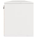 Miniatyrbilde 7 av 11: vidaXL Veggskap 2 stk hvit 100x30x35 cm heltre furu