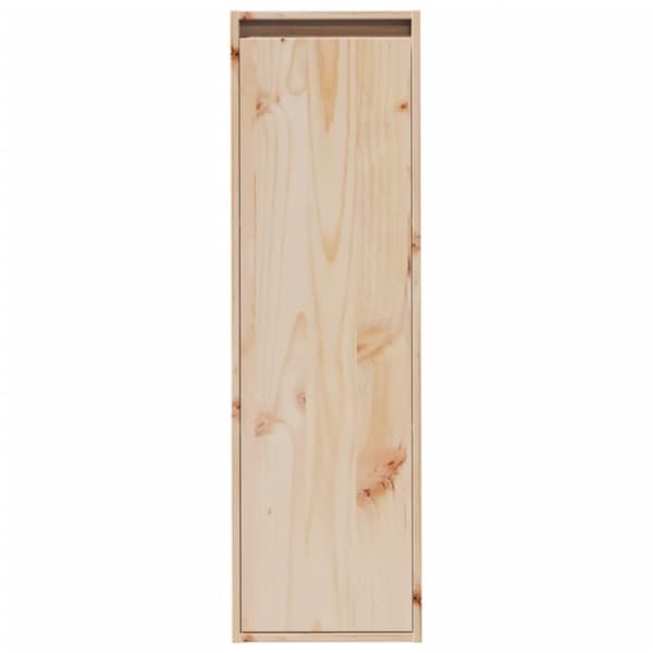 vidaXL vægskabe 2 stk. 30x30x100 cm massivt fyrretræ