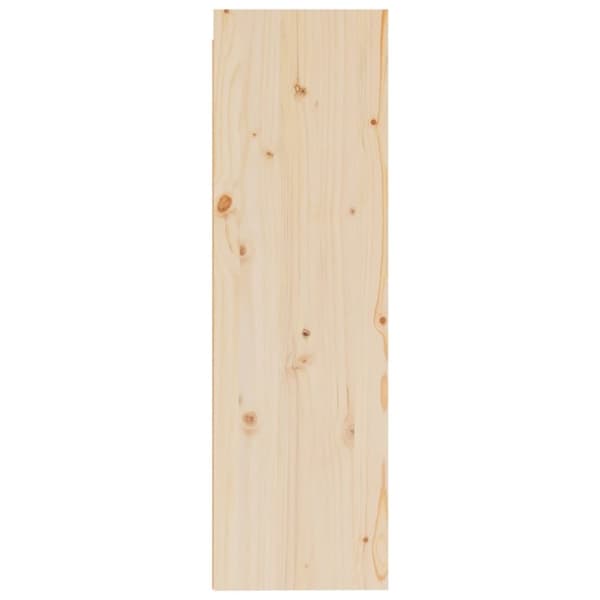 vidaXL vægskab 30x30x100 cm massivt fyrretræ