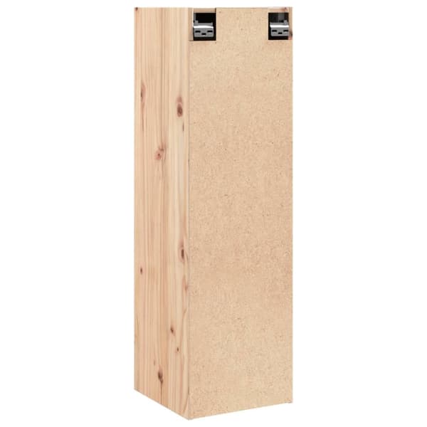 vidaXL vægskab 30x30x100 cm massivt fyrretræ