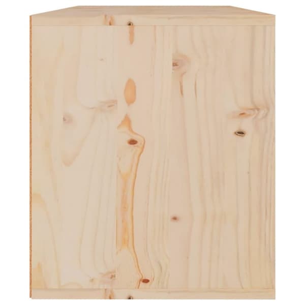 vidaXL vægskab 60x30x35 cm massivt fyrretræ