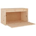 Miniatyrbillede 8 af 11: vidaXL vægskab 60x30x35 cm massivt fyrretræ