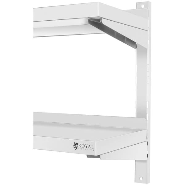 Royal Catering Vägghylla - 2 hyllor - 40 x 200 cm