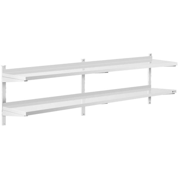 Royal Catering Vägghylla - 2 hyllor - 40 x 200 cm