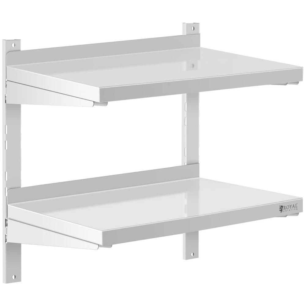 Royal Catering Vägghylla - 2 hyllor - 40 x 60 cm