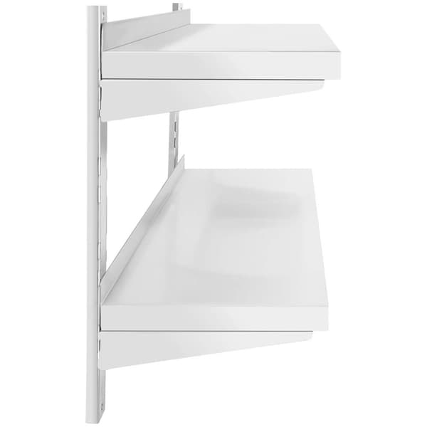 Royal Catering Vägghylla - 2 hyllor - 40 x 100 cm