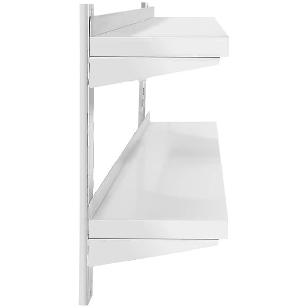 Royal Catering Vägghylla - 2 hyllor - 30 x 100 cm
