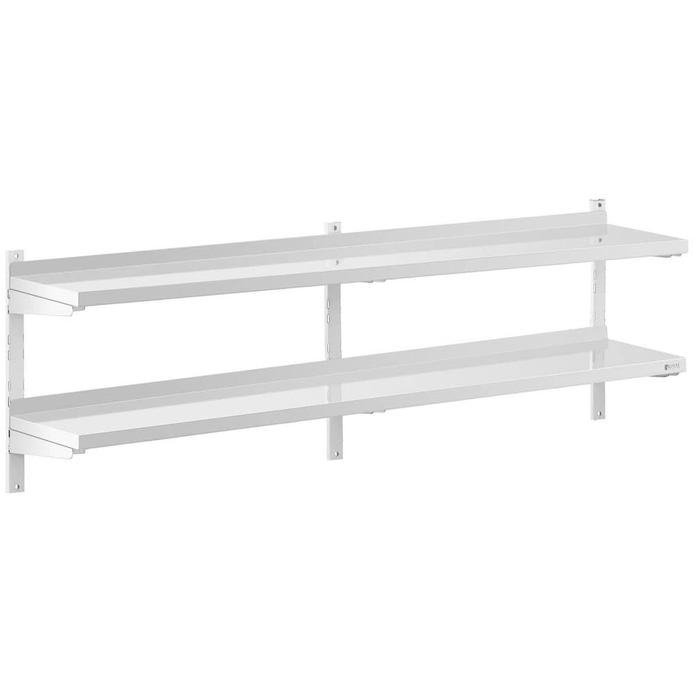 Royal Catering Vägghylla - 2 hyllor - 30 x 200 cm