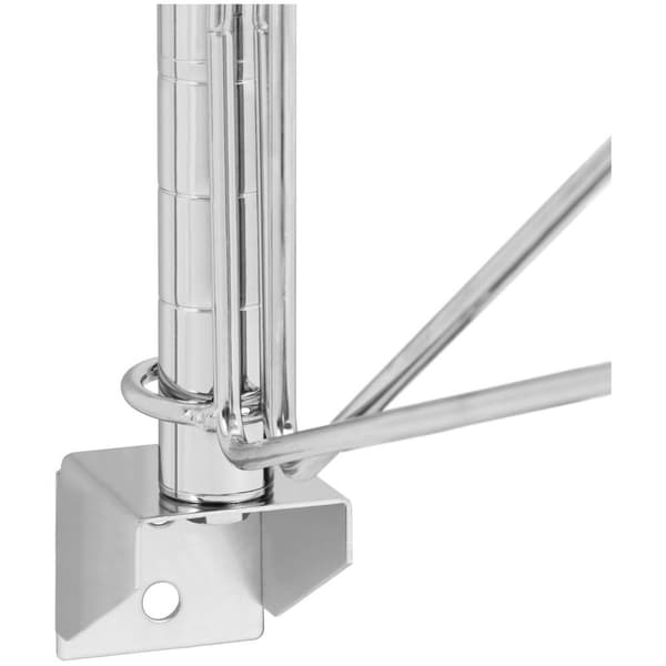 Royal Catering Väggmonterad gallerhylla - 2 hyllor - 90 cm - Royal Catering