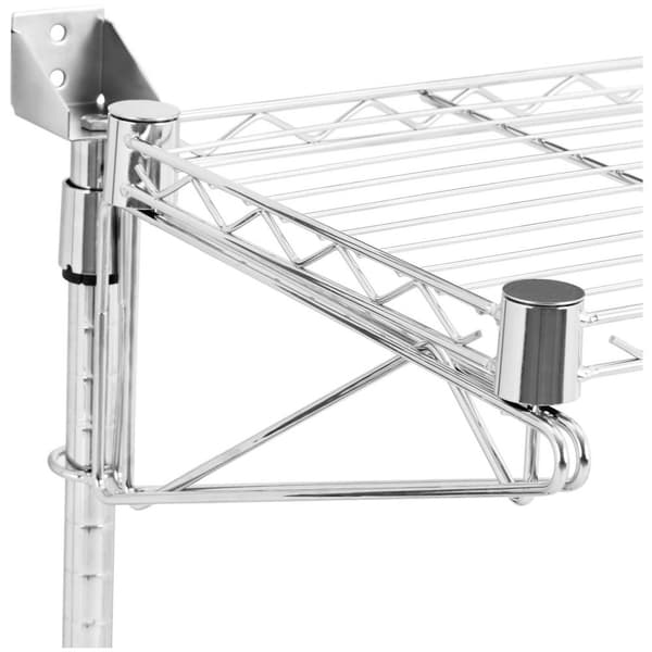 Royal Catering Väggmonterad gallerhylla - 2 hyllor - 90 cm - Royal Catering