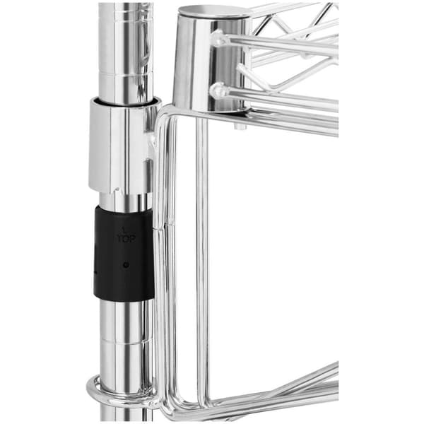 Royal Catering Väggmonterad gallerhylla - 2 hyllor - 90 cm - Royal Catering