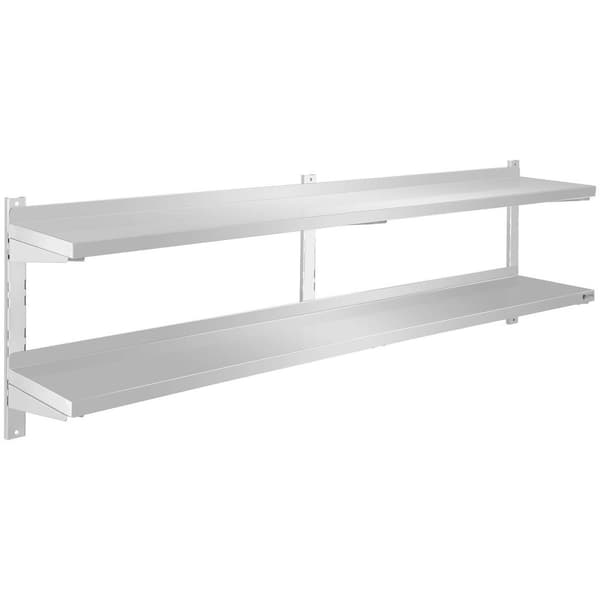 Royal Catering Vägghylla - 2 hyllor - 180 cm
