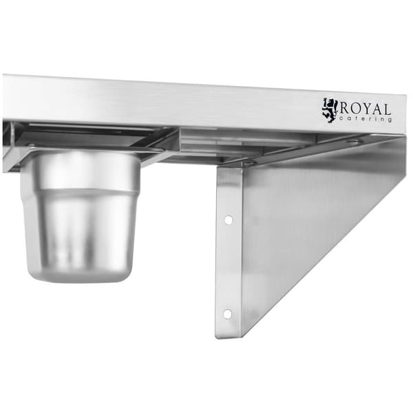 Royal Catering Kryddhylla - 5 x 1/9 GN