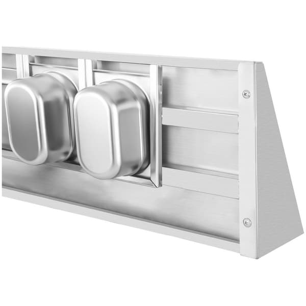 Royal Catering Kryddhylla - 5 x 1/9 GN