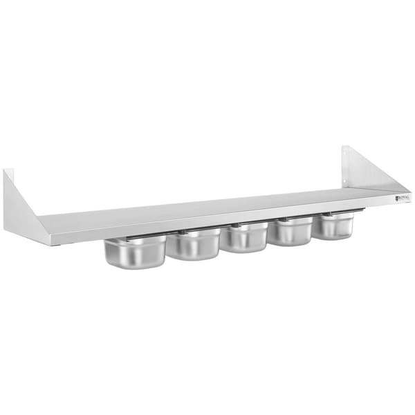 Royal Catering Kryddhylla - 5 x 1/6 GN