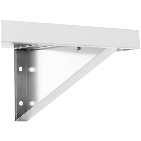 Royal Catering Vägghylla - rostfritt stål - 150 x 40 cm - upp till 80 kg - Royal Catering