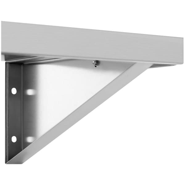 Royal Catering Vägghylla - rostfritt stål - 100 x 40 cm - upp till 80 kg - Royal Catering