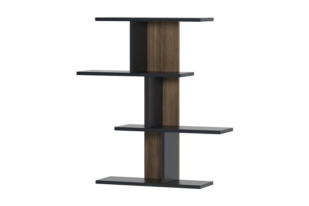 AGATEA Vägghylla 88x89 cm Antracit