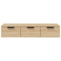 Miniatyrbilde 6 av 11: vidaXL Veggskap sonoma eik 102x30x20 cm konstruert tre