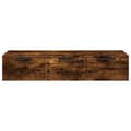 Miniatyrbilde 6 av 11: vidaXL Veggskap røkt eik 102x30x20 cm konstruert tre