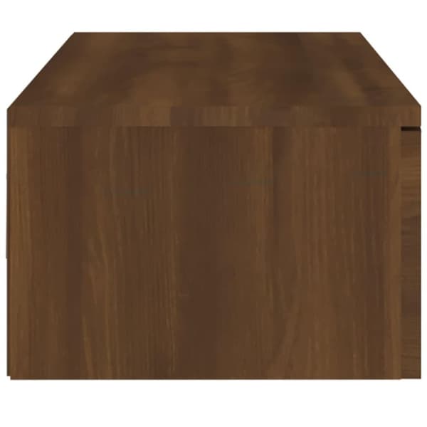 vidaXL Väggskåp brun ek 102x30x20 cm konstruerat trä