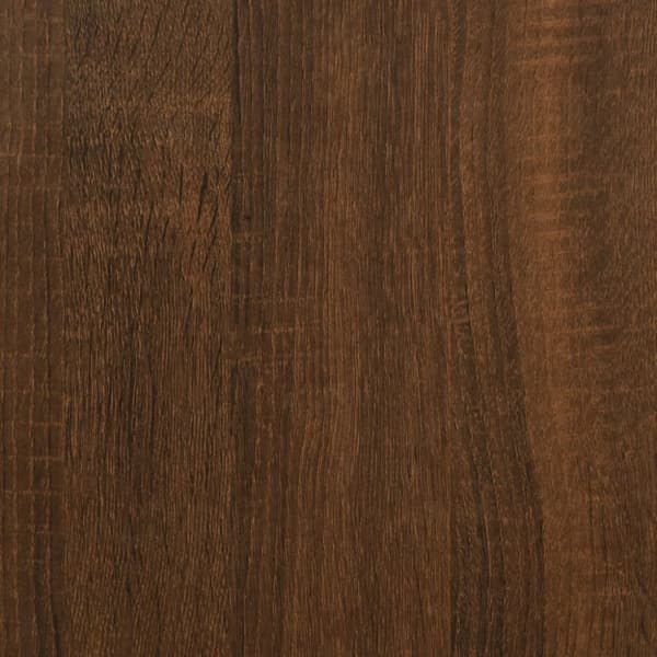 vidaXL Väggskåp brun ek 102x30x20 cm konstruerat trä