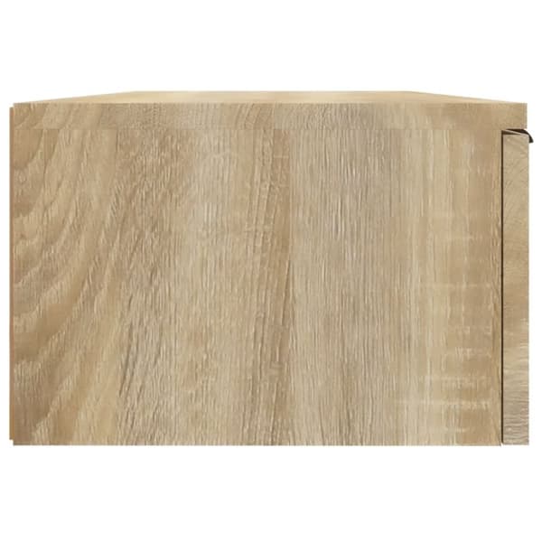 vidaXL Veggskap 2 stk sonoma eik 68x30x20 cm konstruert tre