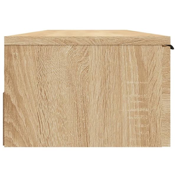 vidaXL vægskab 102x30x20 cm konstrueret træ sonoma-eg