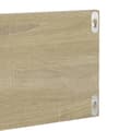 Miniatyrbillede 6 af 9: vidaXL væghylder 2 stk. 80x11,5x18 cm spånplader sonoma-eg