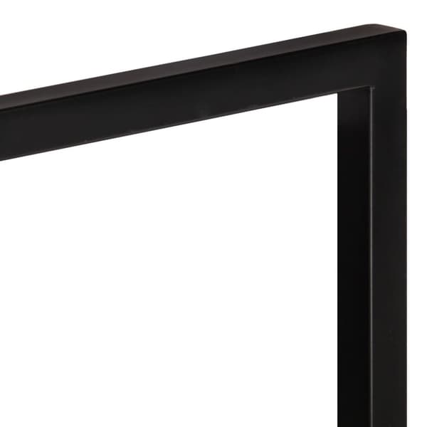vidaXL Vägghyllor 2 st 80x25x35 cm massivt akaciaträ och stål