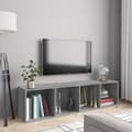 Pikkukuva 1 / 8: vidaXL Kirjahylly / TV-taso harmaa Sonoma 143x30x36 cm tekninen puu