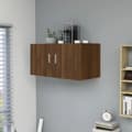 Miniatyrbillede 9 af 9: vidaXL vægskab 80x39x40 cm konstrueret træ brun egetræsfarve