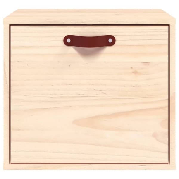 vidaXL Veggskap 40x30x35 cm heltre furu