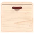 Miniatyrbilde 3 av 11: vidaXL Veggskap 40x30x35 cm heltre furu