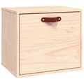 Miniatyrbilde 2 av 11: vidaXL Veggskap 40x30x35 cm heltre furu