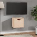 Miniatyrbilde 1 av 11: vidaXL Veggskap 40x30x35 cm heltre furu