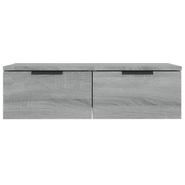 vidaXL vægskab 68x30x20 cm konstrueret træ grå sonoma-eg