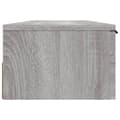Pikkukuva 8 / 11: vidaXL Seinäkaappi harmaa Sonoma 102x30x20 cm tekninen puu