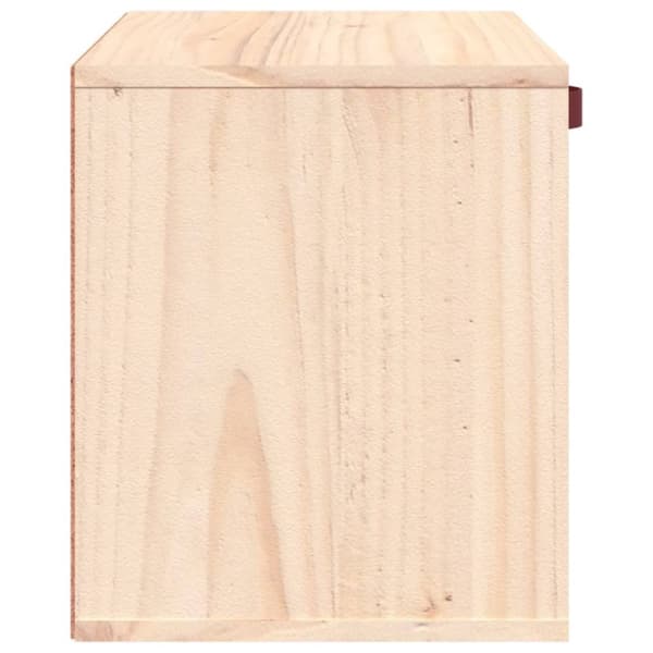 vidaXL vægskab 40x30x35 cm massivt fyrretræ
