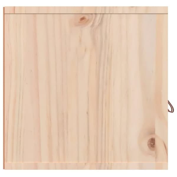 vidaXL Seinäkaapit 2 kpl 60x30x30 cm täysi mänty