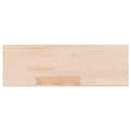 Miniatyrbilde 2 av 5: vidaXL Hylleplate 60x20x4 cm ubehandlet heltre eik
