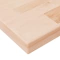 Miniatyrbilde 3 av 5: vidaXL Hylleplate 60x20x2,5 cm ubehandlet heltre eik