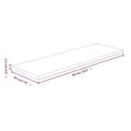 Miniatyrbild 4 av 5: vidaXL Hyllplan 60x20x1,5 cm obehandlad massiv ek