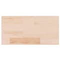 Miniatyrbilde 2 av 5: vidaXL Hylleplate 40x20x4 cm ubehandlet heltre eik