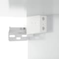 Miniatyrbillede 11 af 11: vidaXL vægskab 34,5x32,5x90 cm konstrueret træ hvid højglans