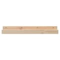 Pikkukuva 4 / 11: vidaXL Seinähyllyt 2 kpl 80x12x9 cm täysi mänty
